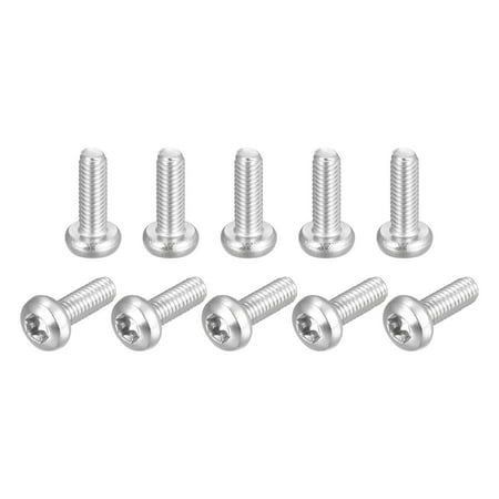 M4x16mm Torx an ninh máy vít 316 thép không gỉ Pan đầu Tamper Proof vít kết nối các cuộn