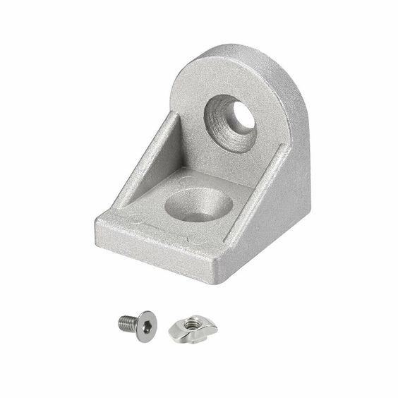 Angle tùy tiện Bracket Set, góc L Connector cho loạt nhôm w khe cắm 8mm