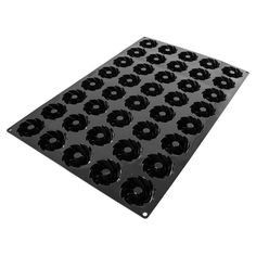Chuyên nghiệp SQ070 silicone Mold.Swirl đường kính 2,68 inch x 1,18 inch cao, 40 khoang