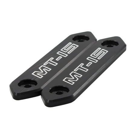 CNC hợp kim nhôm trang trí phụ kiện bên ngoài Mtkracing cho MT-15 2018 Chiếc xe máy - Đen