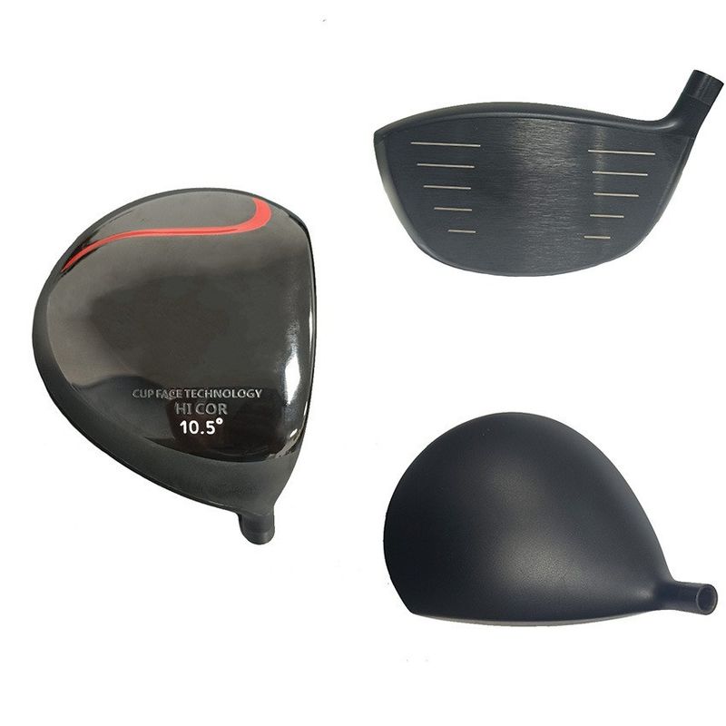 Đầu câu lạc bộ golf 460cc mặt cốc giả mặt Titanium Driver Head đua, giải trí, quà tặng