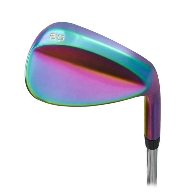 Custom Colorful Rainbow CNC Milled Golf Wedge Club Racing, quà 35.5 Inch