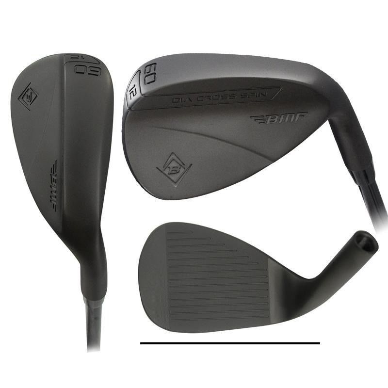 60 độ Logo tùy chỉnh Black Sand Blasting Golf Wedge Club Racing, quà 35.5 inch