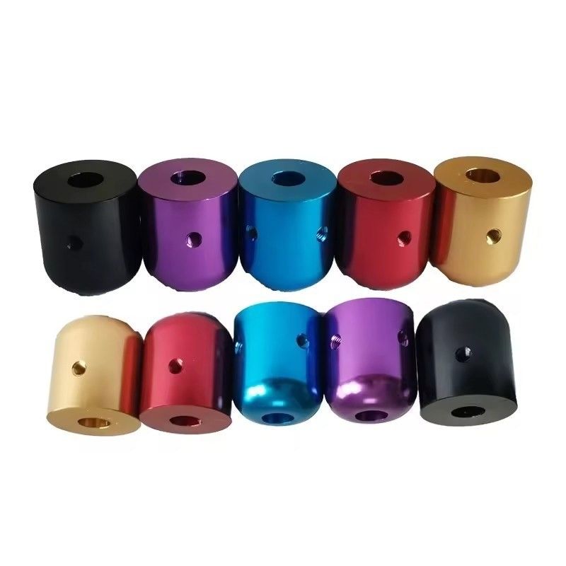 Các bộ phận CNC tùy chỉnh độ chính xác cao nhôm màu sắc nhôm anodized phần quay