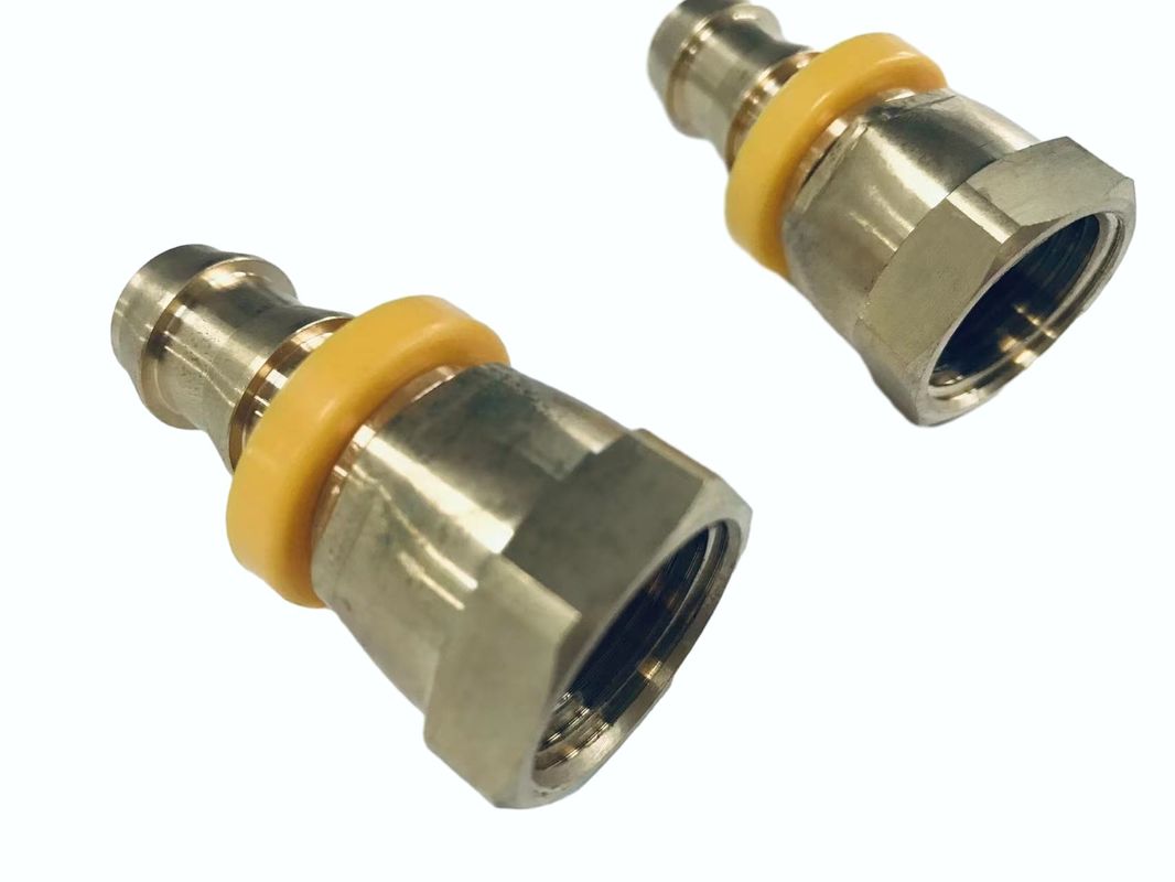 1/2 Female Npsm Thread-1/2 Put-on Hardware Fastener Fittings CNC Mchining Hose Barb Brass Fittings