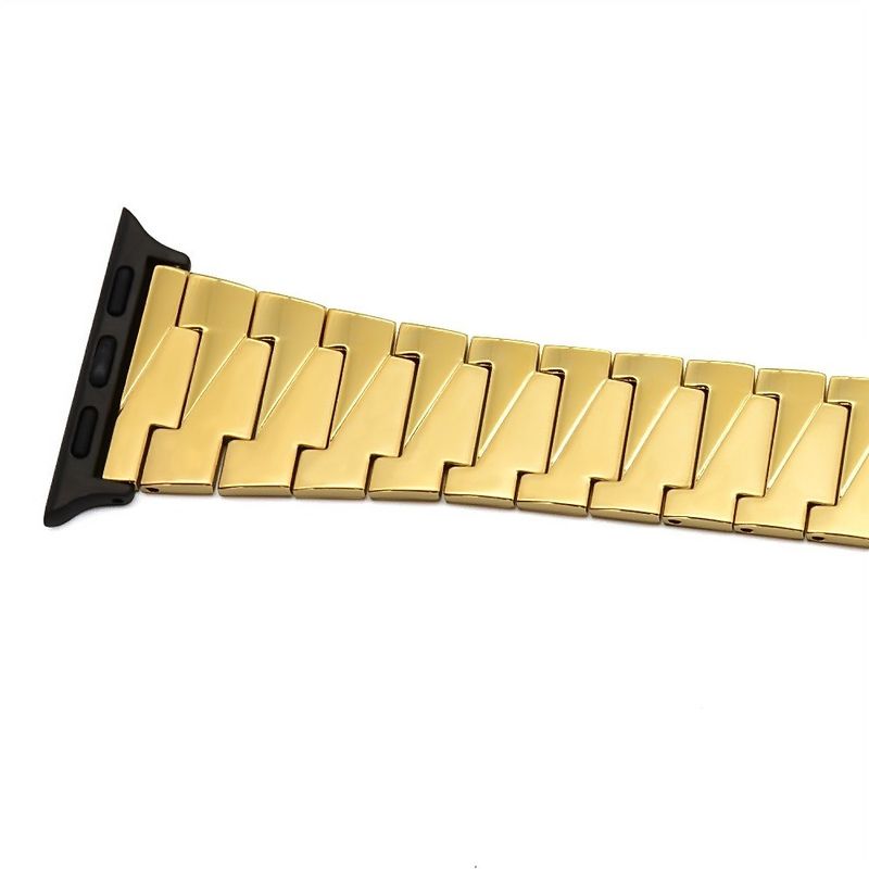 Nhà máy bán buôn Giá đồng hồ dây đeo thời trang vàng 304 thép không gỉ Apple Band với dây đeo mùa xuân