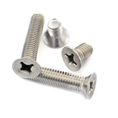 C1022 304 316 Đầu Csk thép không gỉ ISO7046 Bolt Cross Recessed Flat Head Machine Screw