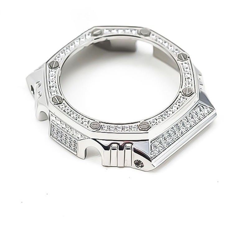 Tiêu chuẩn cao mài thép không gỉ 316L Máy chế tùy chỉnh Đồng hồ Dial Chiếc hộp cho đồng hồ tự động