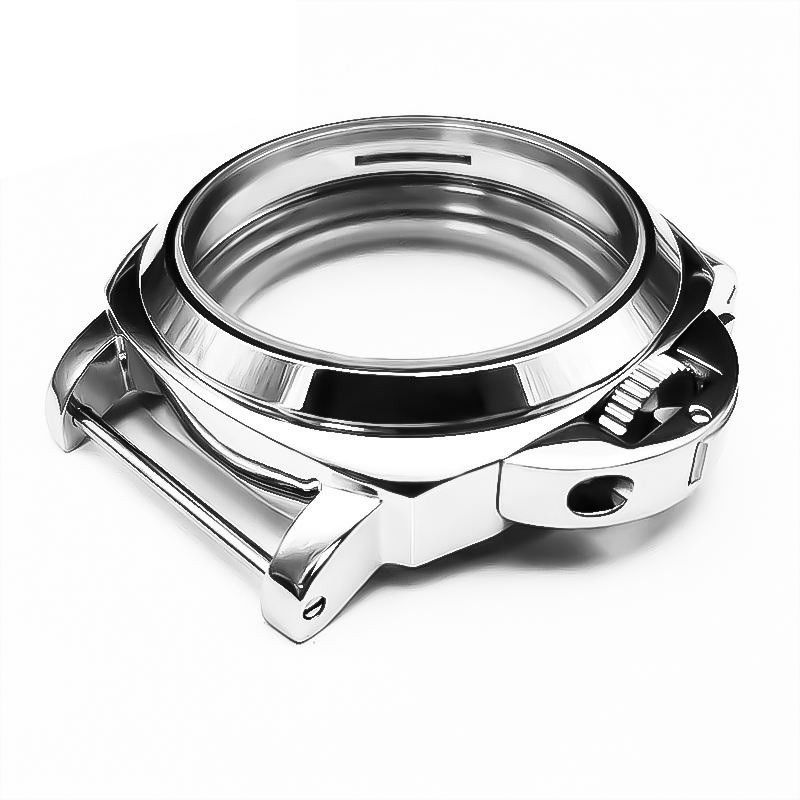 Tiêu chuẩn cao mài thép không gỉ 316L Máy chế tùy chỉnh Đồng hồ Dial Chiếc hộp cho đồng hồ tự động