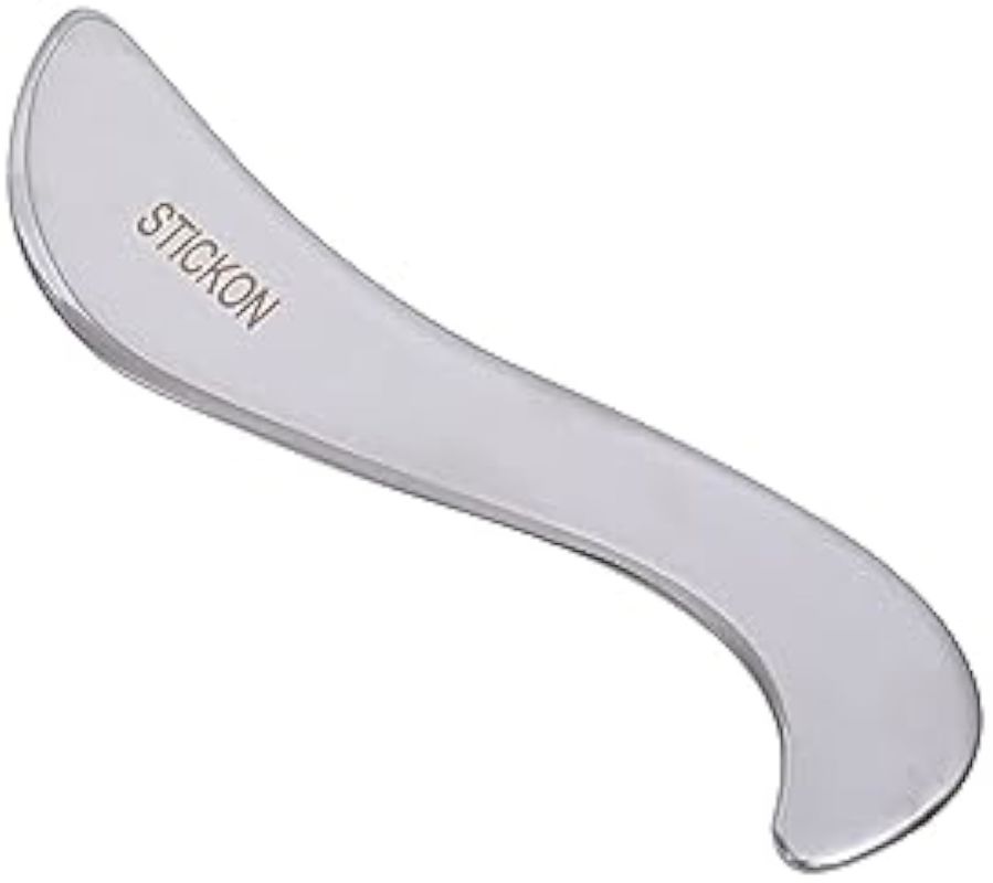 ESTINK Guasha Chọn dụng cụ massage thép không gỉ nâng cấp cơ bắp Chọn cơ bắp cho các mô mềm huy động chân sau cổ