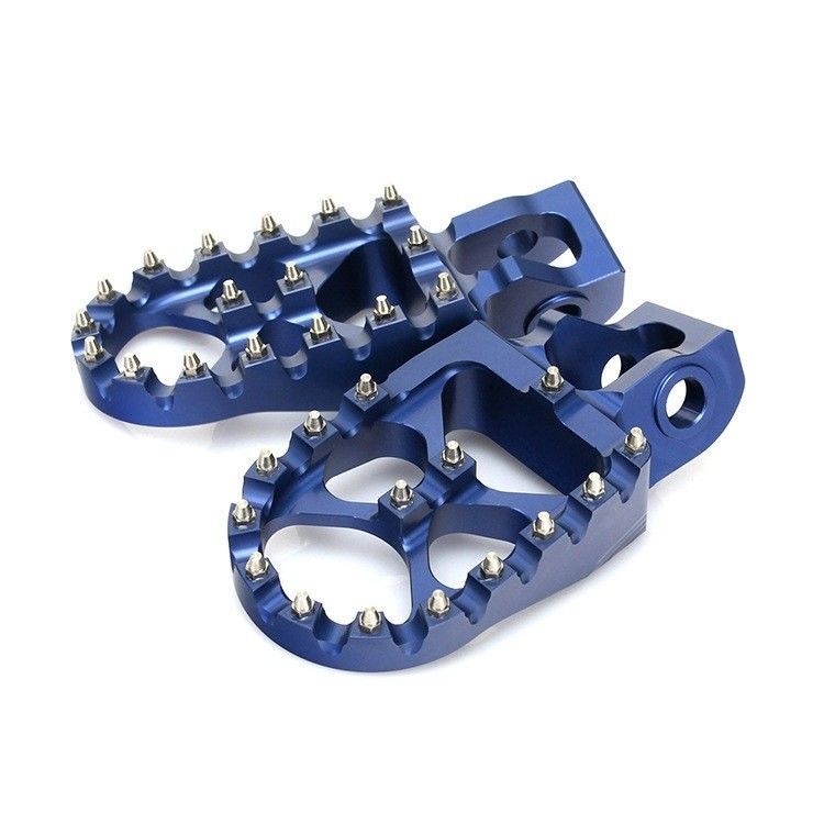 Sản xuất hàng loạt nhỏ tùy chỉnh CNC Máy kim loại nhôm hiệu suất cao xe máy Dirt Bike Footpegs